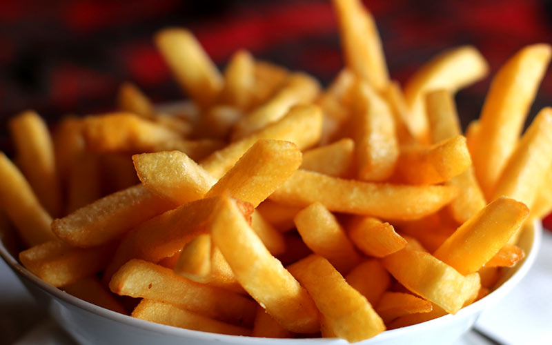 Pommes aus der Sifuplex Heißluftfritteuse