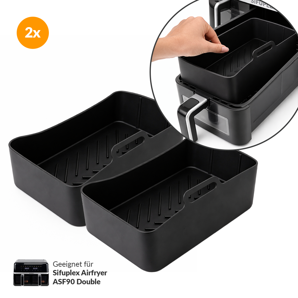 Silikonform für ASF90 Heißluftfritteuse Duo