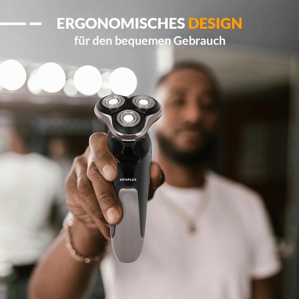 SIFUPLEX Elektrischer Rasierer: Ultimate Trim Pro Elektrischer Herrenrasierer STR-1