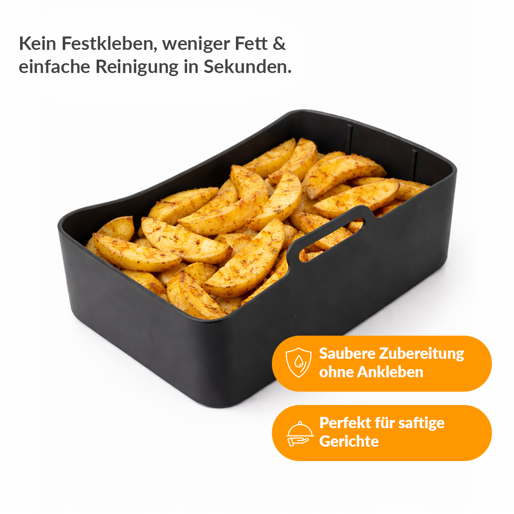 Silikonform für ASF90 Heißluftfritteuse Duo
